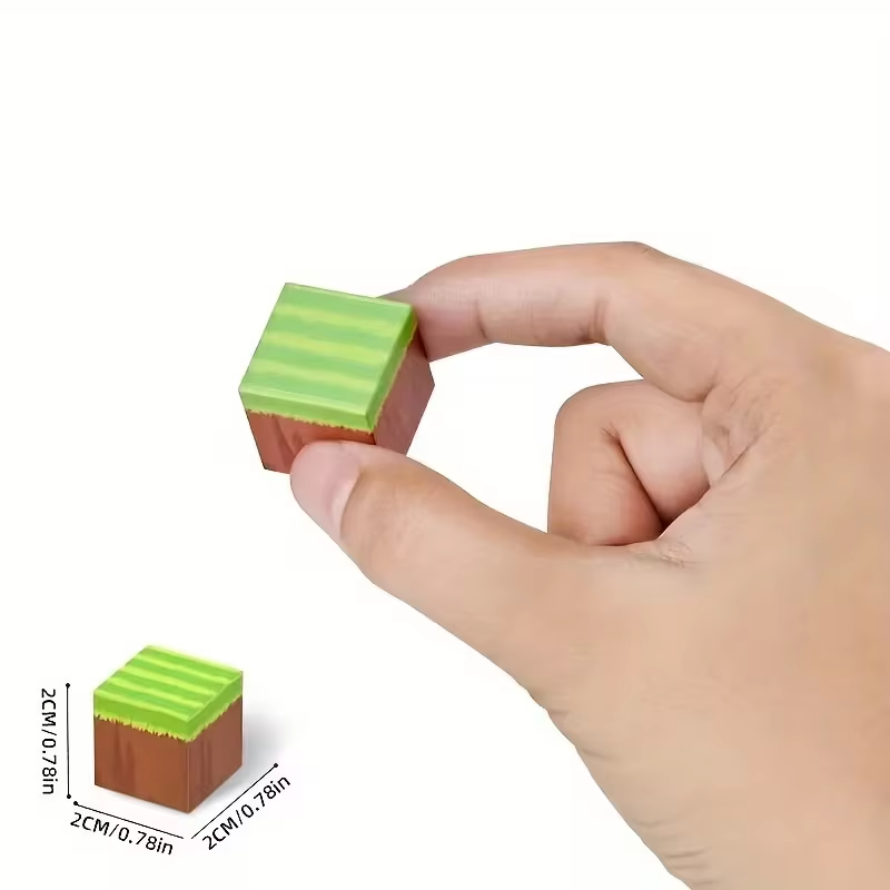 Magnetic Building Blocks Set – 50, 100 or 200 PCS Pixel-Style Magnetic Cubes | STEM Construction Toy for Kids
