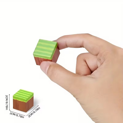 Magnetic Building Blocks Set – 50, 100 or 200 PCS Pixel-Style Magnetic Cubes | STEM Construction Toy for Kids