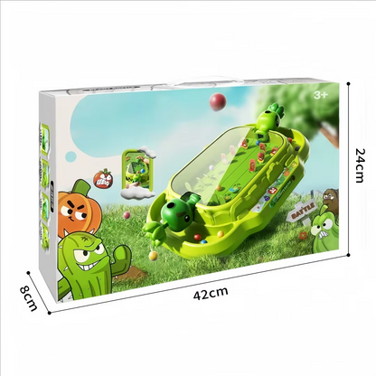 Plants vs Zombies 2-Player Tabletop Battle Game | Interactive Shooting Board Game for Kids & Family Fun
