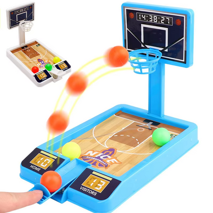 Mini Finger Basketball Shooting Game – Desktop Tabletop Basketball Board Game for Kids & Family Party Fun
