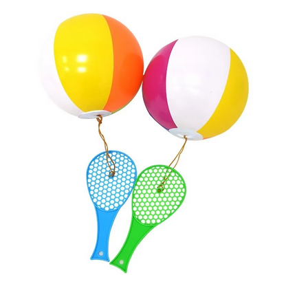 Kids Bouncing Ball Set | Interactive Reaction Training Ball Toy | Colourful Outdoor Sports & Active Play Toy for Boys & Girls