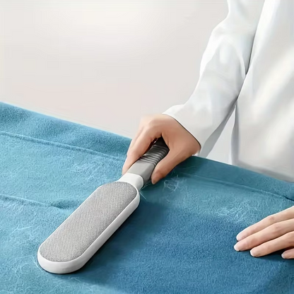 Double-Sided Pet Hair Remover Brush – Reusable Manual Electrostatic Lint & Fur Remover for Clothes, Sofa, Furniture & Carpets