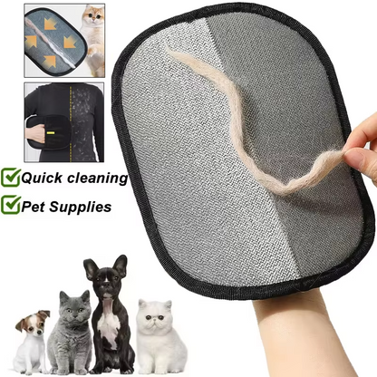 Reusable Pet Hair Remover Glove | Washable Lint & Fur Remover for Clothes, Furniture & Pet Grooming