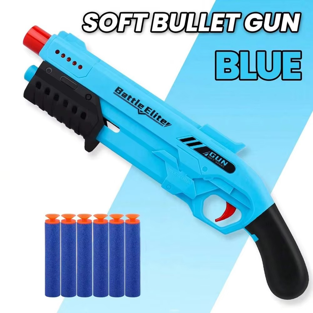 Manual Foam Dart Blaster Toy | Outdoor Soft Foam Dart Launcher for Kids | Fun Target Practice & Active Play