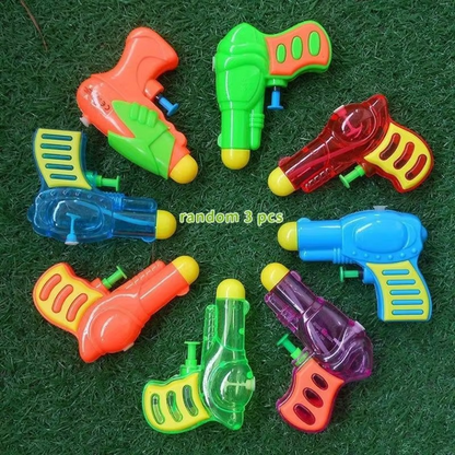 3PCS Kids Water Blaster Toy Set – Portable Manual Spray Water Guns for Summer Beach, Pool & Garden Outdoor Games