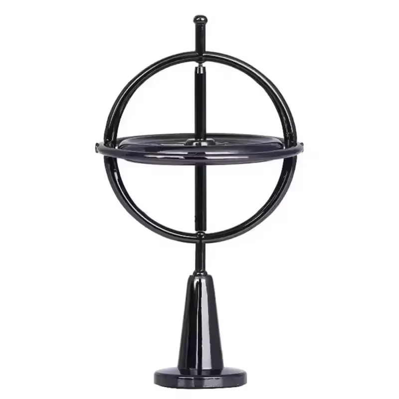 Anti-Gravity Finger Gyroscope Spinner | Self-Balancing Metal Fidget Spin Toy | Stress Relief & Educational Desk Toy