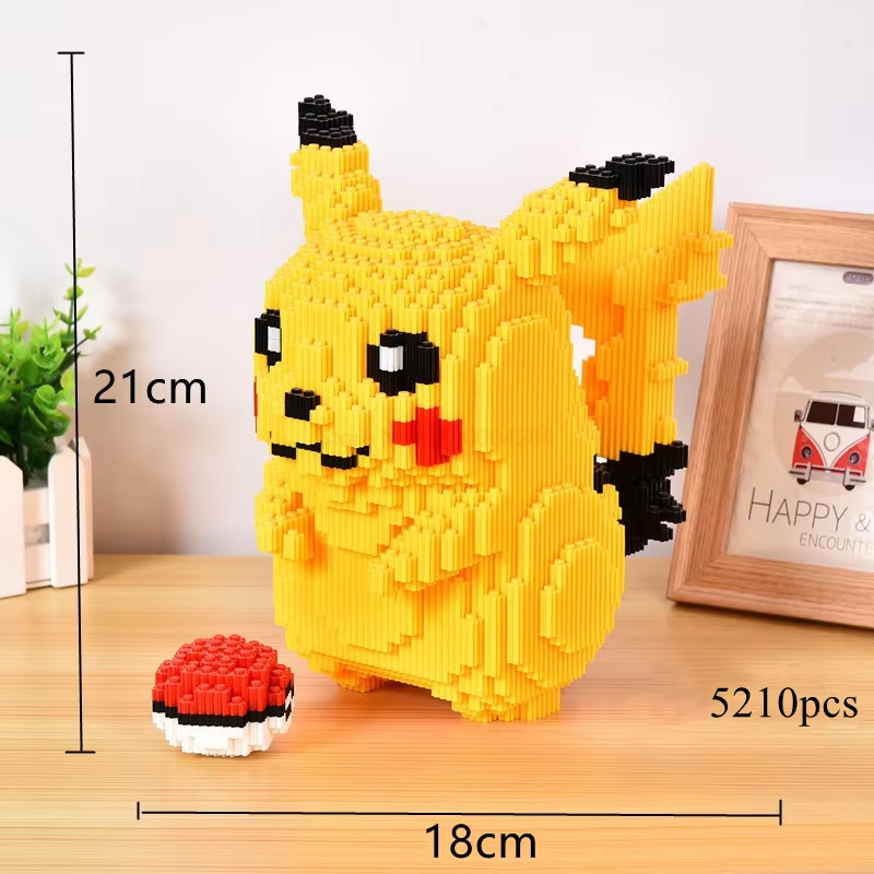 Anime-Inspired Micro Building Blocks
