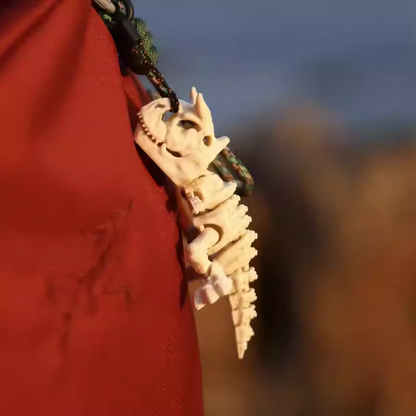 3D Printed Tyrannosaurus Rex Skeleton Model | Articulated Dinosaur Fidget Toy & Keychain | Movable T-Rex Collectible Gift