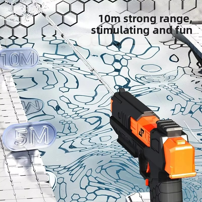 Manual High Pressure Water Gun – Non-Electric Water Blaster for Kids | Summer Beach, Pool & Garden Water Fight Toy