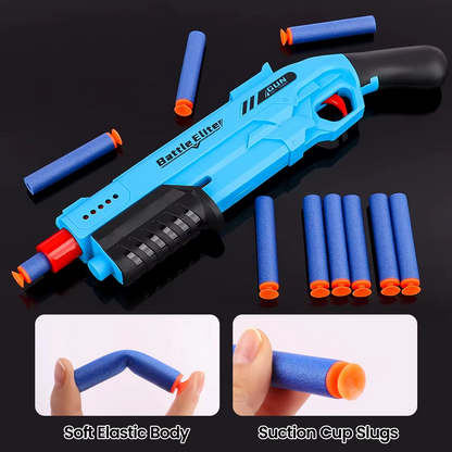 Manual Foam Dart Blaster Toy | Outdoor Soft Foam Dart Launcher for Kids | Fun Target Practice & Active Play