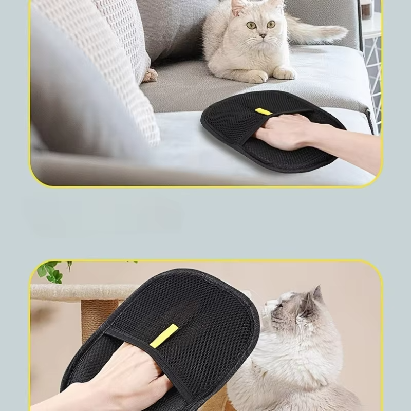 Reusable Pet Hair Remover Glove | Washable Lint & Fur Remover for Clothes, Furniture & Pet Grooming