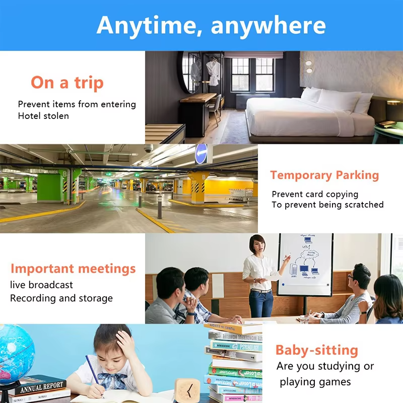 1080P Mini WiFi Security Camera | Portable Wireless Indoor Surveillance Camera with Night Vision & Motion Detection