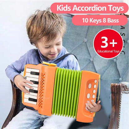 Kids Accordion Musical Toy | Educational Accordion Instrument for Toddlers | Fun Music Learning Toy for Boys & Girls