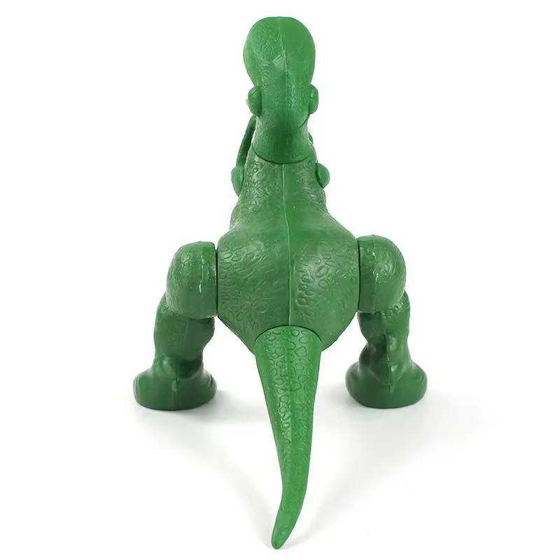 Green Dinosaur Action Figure – 22cm PVC Collectible Toy with Movable Legs for Kids & Collectors
