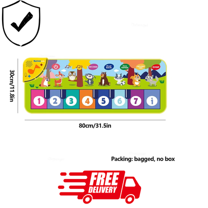 Kids Piano Play Mat | Musical Floor Keyboard for Toddlers