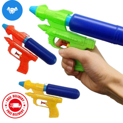 3PCS Kids Water Blaster Toy Set – Portable Manual Spray Water Guns for Summer Beach, Pool & Garden Outdoor Games