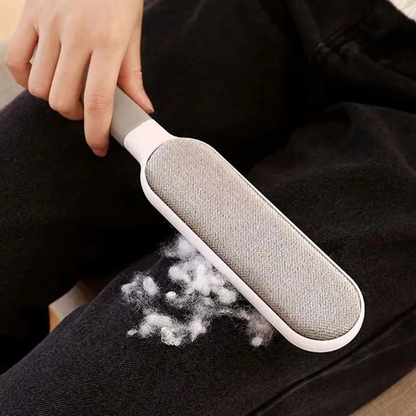 Double-Sided Pet Hair Remover Brush – Reusable Manual Electrostatic Lint & Fur Remover for Clothes, Sofa, Furniture & Carpets