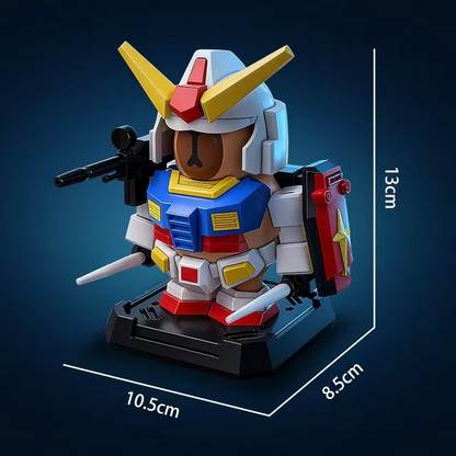 Capybara Robot Mecha Building Kit – DIY Capybara Mecha Armor Assembly Model Toy for Kids & Collectors