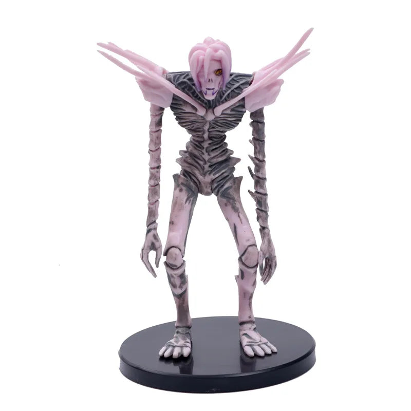 24CM Death Note Anime Figures – Ryuk Light Yagami Misa PVC Standing Model Collectible Statue Ornament Gift for Kids & Fans