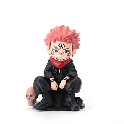 Jujutsu Kaisen Gojo Satoru & Sukuna Figure – PVC Anime Action Figurine Collectible Model Toy Collection (3 Styles)
