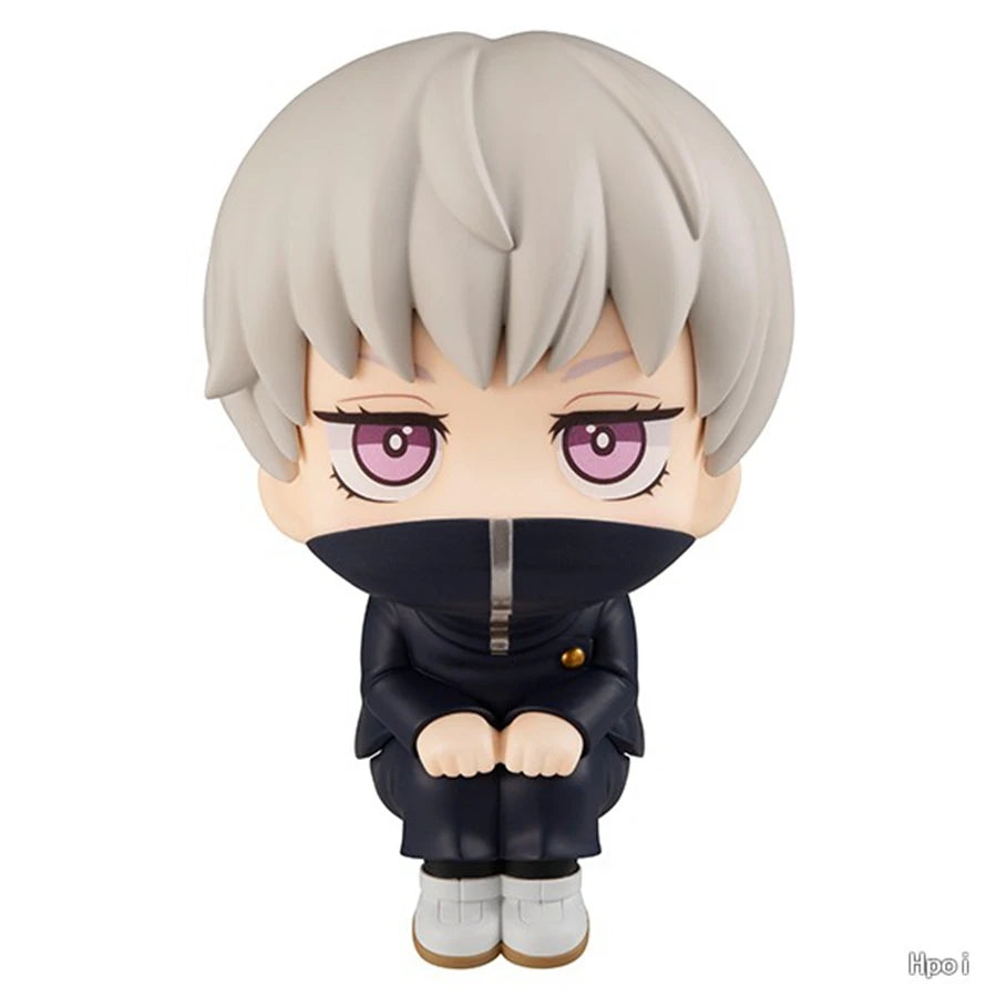 10Cm Jujutsu Kaisen Anime Figure Look up Chousou Action Figure Q Version Satoru Gojo/Geto Suguru Figurine PVC Collection Toys