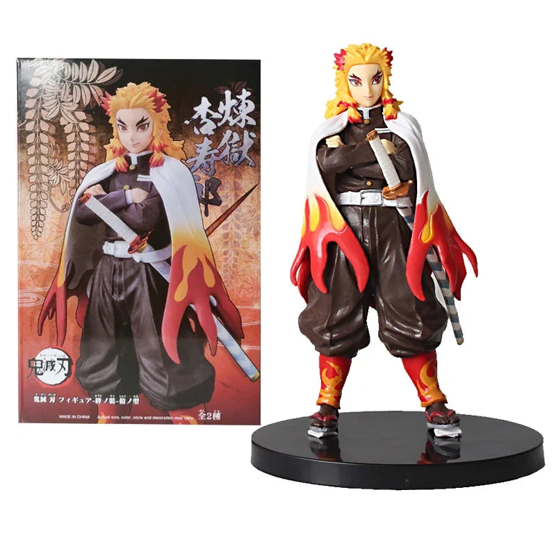 Demon Slayer Kimetsu No Yaiba Figures – Tanjiro Nezuko Zenitsu Inosuke Anime Action Figurine Model Toys