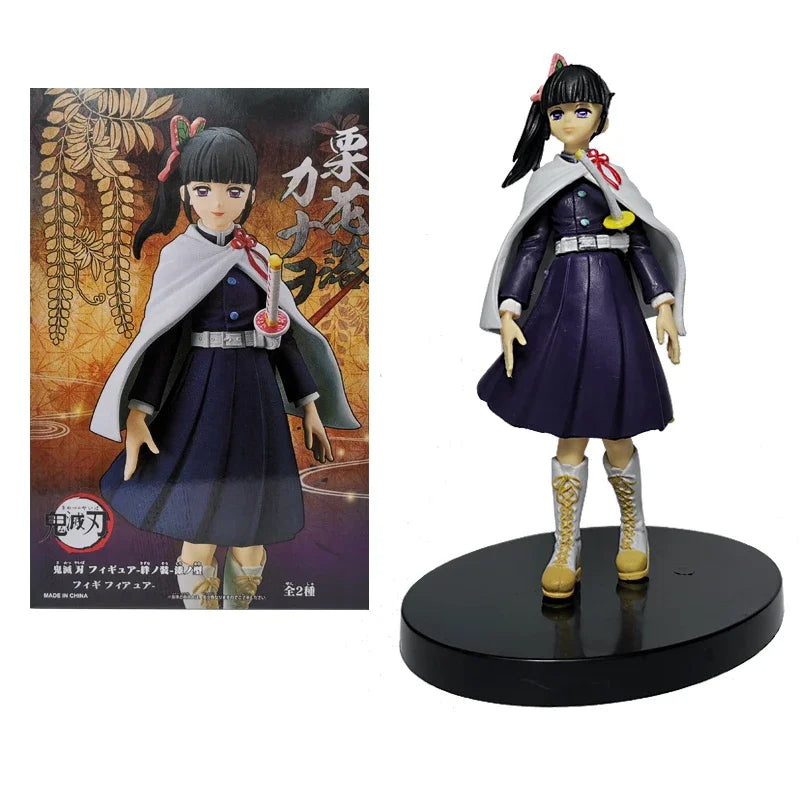 Demon Slayer Kimetsu No Yaiba Figures – Tanjiro Nezuko Zenitsu Inosuke Anime Action Figurine Model Toys