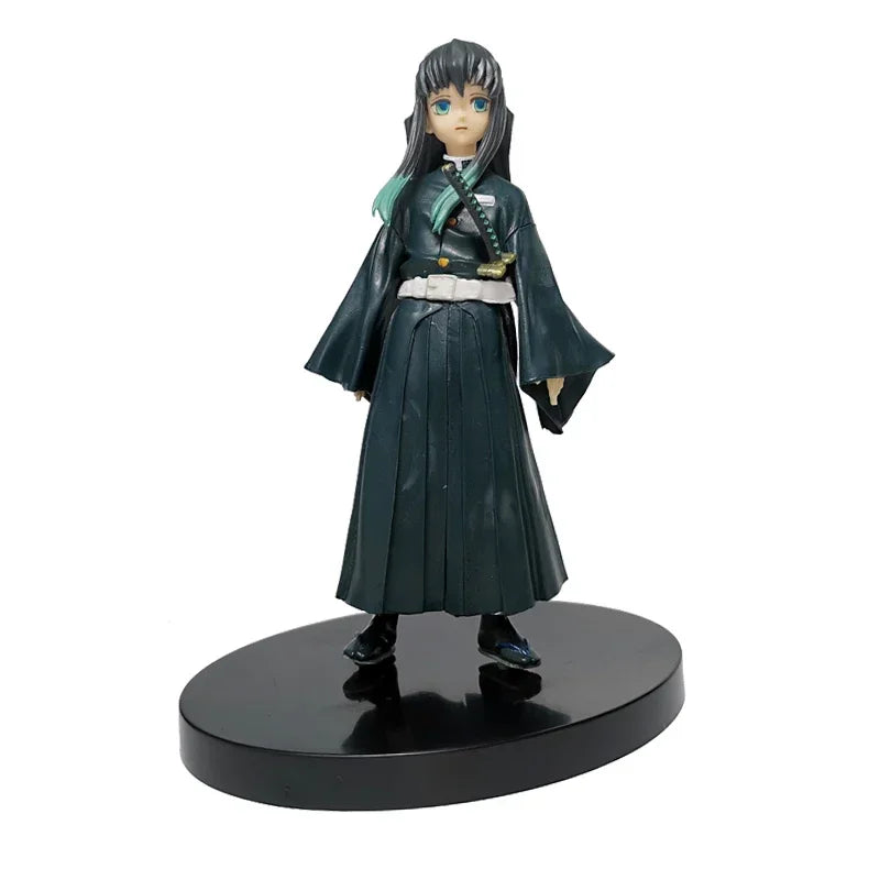 Demon Slayer Kimetsu No Yaiba Figures – Tanjiro Nezuko Zenitsu Inosuke Anime Action Figurine Model Toys