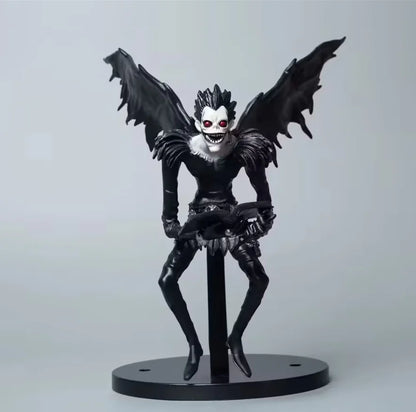 24CM Death Note Anime Figures – Ryuk Light Yagami Misa PVC Standing Model Collectible Statue Ornament Gift for Kids & Fans