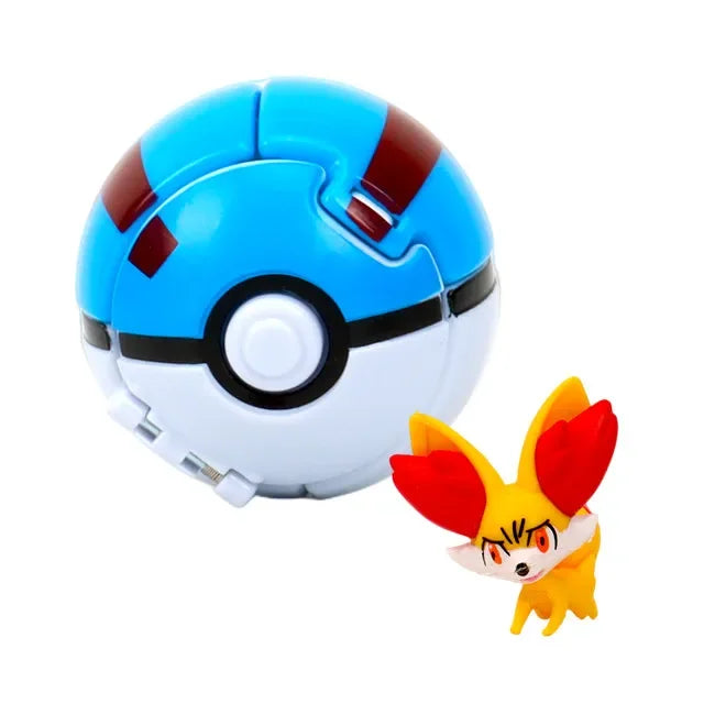 Pokémon Pokeball Anime Figures – Pikachu Charizard Piplup Kyogre Pocket Monster Action Model Toy Gifts