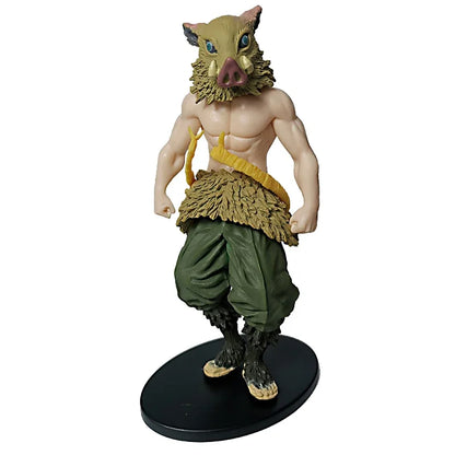 Demon Slayer Kimetsu No Yaiba Figures – Tanjiro Nezuko Zenitsu Inosuke Anime Action Figurine Model Toys
