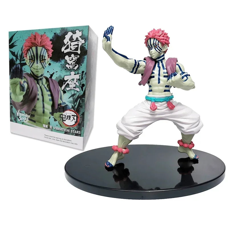 Demon Slayer Kimetsu No Yaiba Figures – Tanjiro Nezuko Zenitsu Inosuke Anime Action Figurine Model Toys