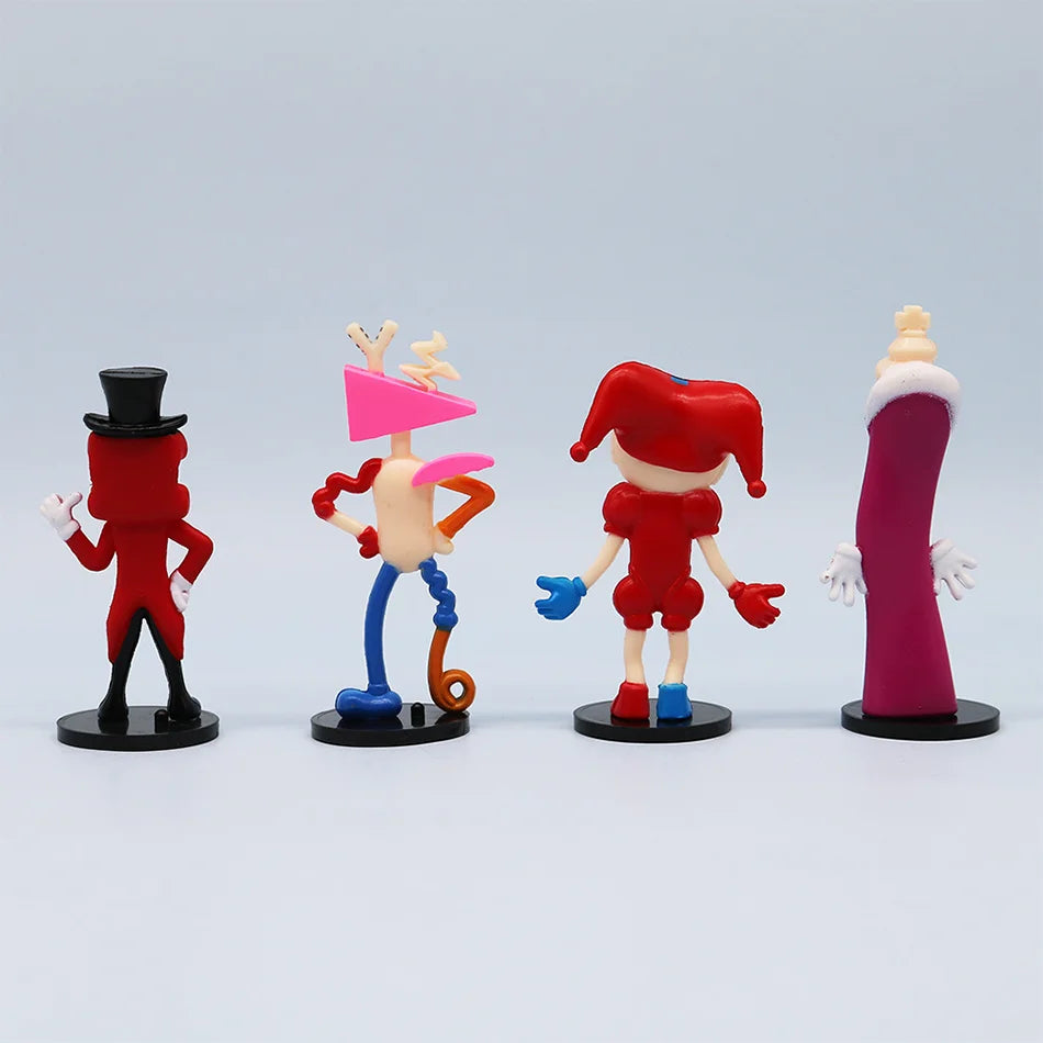 8PCS The Amazing Digital Circus Figures Set 2026 – Cartoon Anime Model Toys Collectible Gift for Kids & Fans