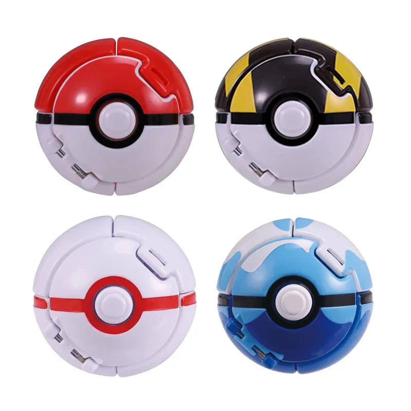 Pokémon Pokeball Anime Figures – Pikachu Charizard Piplup Kyogre Pocket Monster Action Model Toy Gifts