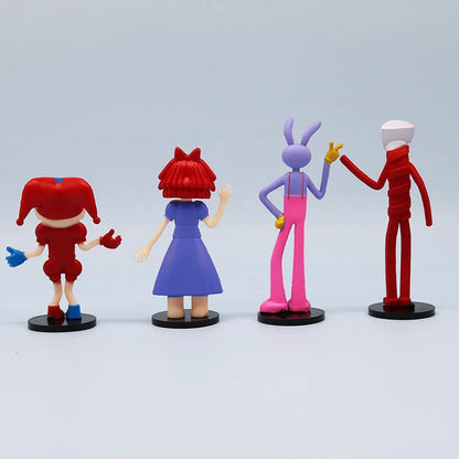 8PCS The Amazing Digital Circus Figures Set 2026 – Cartoon Anime Model Toys Collectible Gift for Kids & Fans
