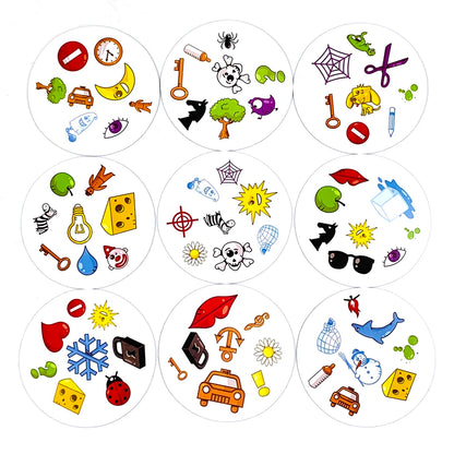 Metal Box Card Game Parent-Child Interactive Games Cards Game for Family and Friends,Holiday Games Halloween and Christmas Gift