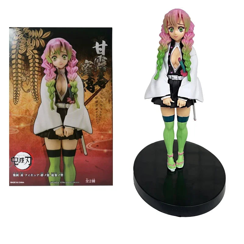 Demon Slayer Kimetsu No Yaiba Figures – Tanjiro Nezuko Zenitsu Inosuke Anime Action Figurine Model Toys