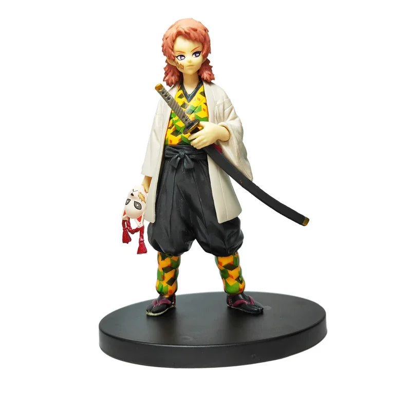 Demon Slayer Kimetsu No Yaiba Figures – Tanjiro Nezuko Zenitsu Inosuke Anime Action Figurine Model Toys