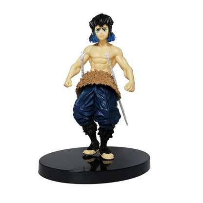 Demon Slayer Kimetsu No Yaiba Figures – Tanjiro Nezuko Zenitsu Inosuke Anime Action Figurine Model Toys