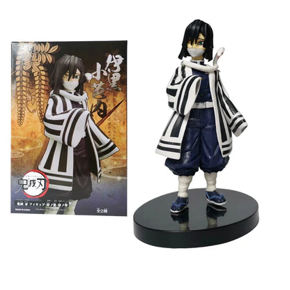 Demon Slayer Kimetsu No Yaiba Figures – Tanjiro Nezuko Zenitsu Inosuke Anime Action Figurine Model Toys