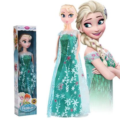 Frozen 2 Princess Elsa & Anna Dolls – 30CM Movable Joint Anime Figures Kids Christmas Gift Toys for Girls