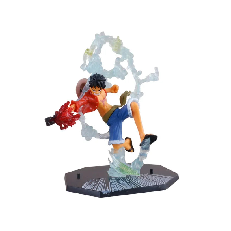 One Piece Luffy & Roronoa Zoro Anime Figure – Three Blade SA Maximum PVC Action Statue Collectible Model Toy