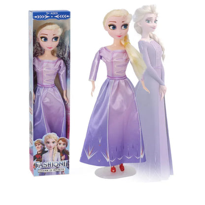 Frozen 2 Princess Elsa & Anna Dolls – 30CM Movable Joint Anime Figures Kids Christmas Gift Toys for Girls