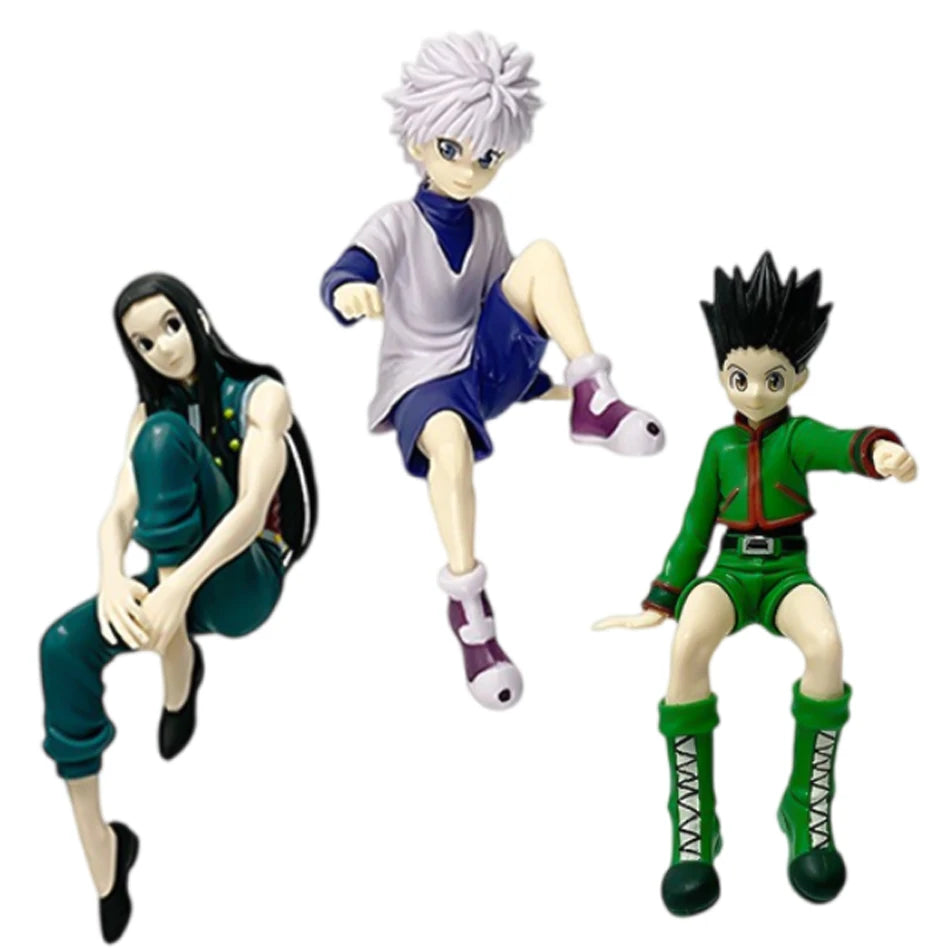 Hunter x Hunter Anime Figures 11–14CM – Gon Freecss Kurapika Chrollo Alluka Zoldyck PVC Action Model Collectible Toy Gift