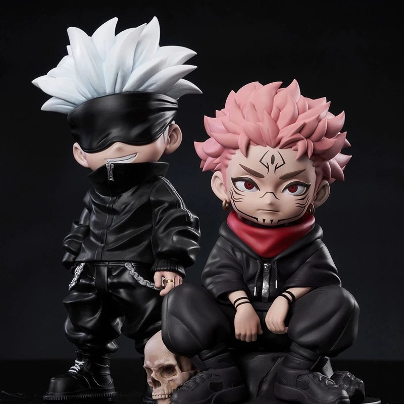 Jujutsu Kaisen Gojo Satoru & Sukuna Figure – PVC Anime Action Figurine Collectible Model Toy Collection (3 Styles)