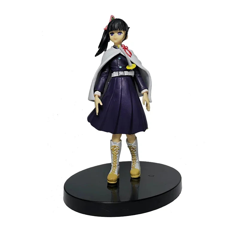 Demon Slayer Kimetsu No Yaiba Figures – Tanjiro Nezuko Zenitsu Inosuke Anime Action Figurine Model Toys