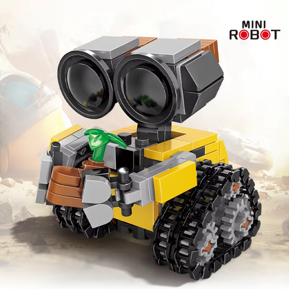 217PCS Space Robot Building Block Set | Mini Sci-Fi Robot Construction Toy | STEM Building Bricks Gift for Kids & Adults