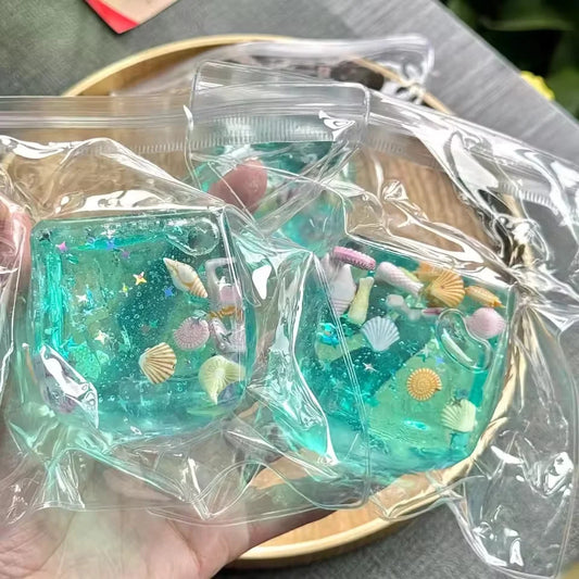 Ocean Squishy Stress Balls – Autism Sensory Fidget Toys for Anxiety Stress Relief Kids Adults