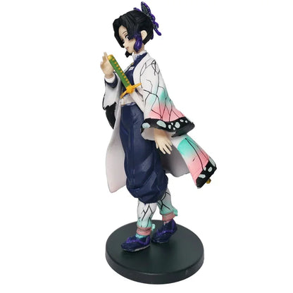 Demon Slayer Kimetsu No Yaiba Figures – Tanjiro Nezuko Zenitsu Inosuke Anime Action Figurine Model Toys