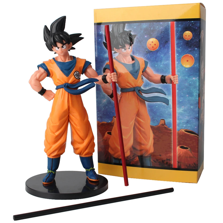 22CM Dragon Ball Z Super Saiyan Goku Figure – Son Goku Anime Action Figurine Collectible Model Toy Gift for Kids